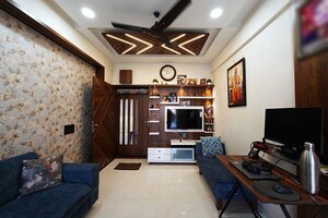 Living Room in 2 BHK Penthouse at Gota – for Sale