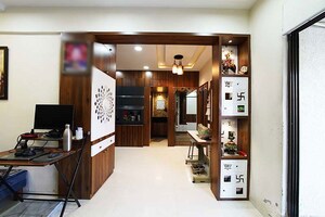 Living Room in 2 BHK Penthouse at Gota – for Sale
