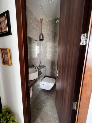 Bathroom in 4 BHK Apartment at Runwal The Reserve, Worli – for Rent