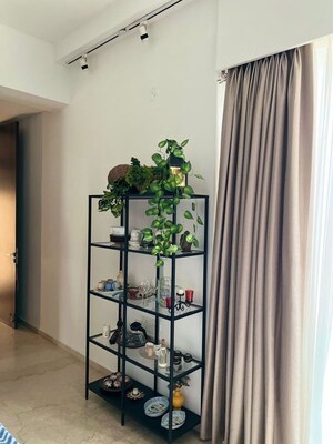 Balcony in 4 BHK Apartment at Runwal The Reserve, Worli – for Rent