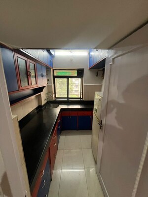 Kitchen in 2 BHK Apartment at Lokhandwala Infrastructure Spring Leaf, Kandivali East – for Rent