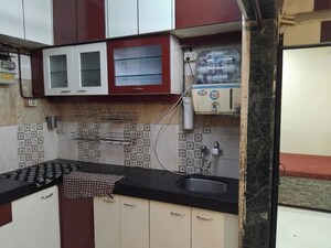 Kitchen in 1 RK Apartment at Gokuldham Complex, Goregaon East – for Rent