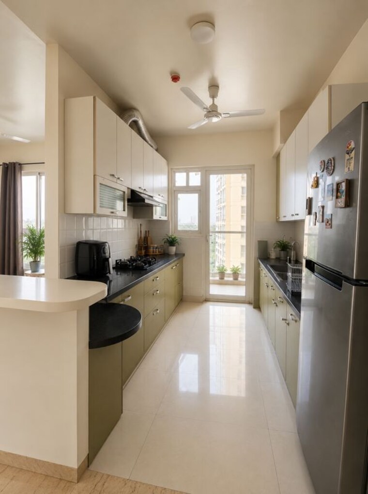 Kitchen, assotech-celeste-towers 3 Bedroom 2158 Sq.Ft. Apartment In Sector 44 Noida 10517936