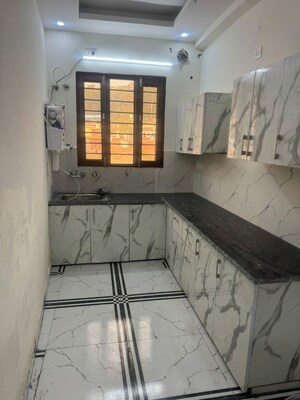 Kitchen in 2 BHK Builder Floor at Prem Nagar – for Rent