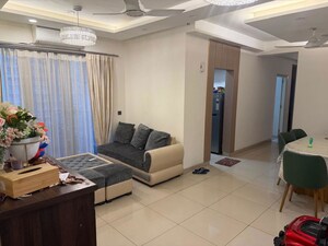 Living Room in 3.5 BHK Apartment at Emaar Palm Gardens, Sector 83 – for Sale