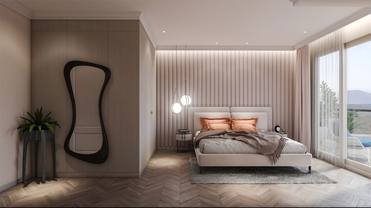 Bedroom, haridwar road 2 Bedroom 1600 Sq.Ft. Apartment In Haridwar Road  Rishikesh 10515759
