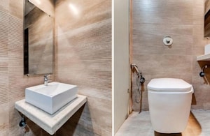 Bathroom in  Office Space at AndherI-Kurla Road – for Rent