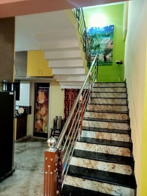 Staircase in 4 BHK Independent House at Vidyaranyapura – for Sale