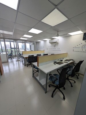 Team Area in  Office Space at Shivalik Shilp, Sanidhya – for Rent