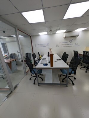 Team Area in  Office Space at Shivalik Shilp, Sanidhya – for Rent
