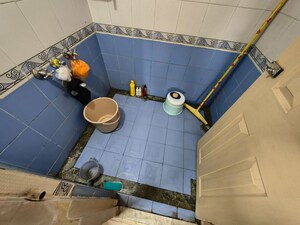 Bathroom in 3 BHK Apartment at Adhiraj Gardens, Kharghar – for Rent