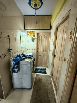 Kitchen in 3 BHK Apartment at Adhiraj Gardens, Kharghar – for Rent