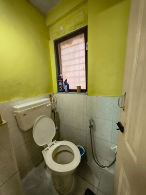 Bathroom in 3 BHK Apartment at Adhiraj Gardens, Kharghar – for Rent