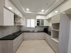 Kitchen in 3 BHK Apartment at My Home Bhooja, Hi Tech City – for Rent