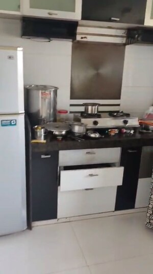 Kitchen in 2 BHK Apartment at Luv Kush Tower, Chembur – for Rent