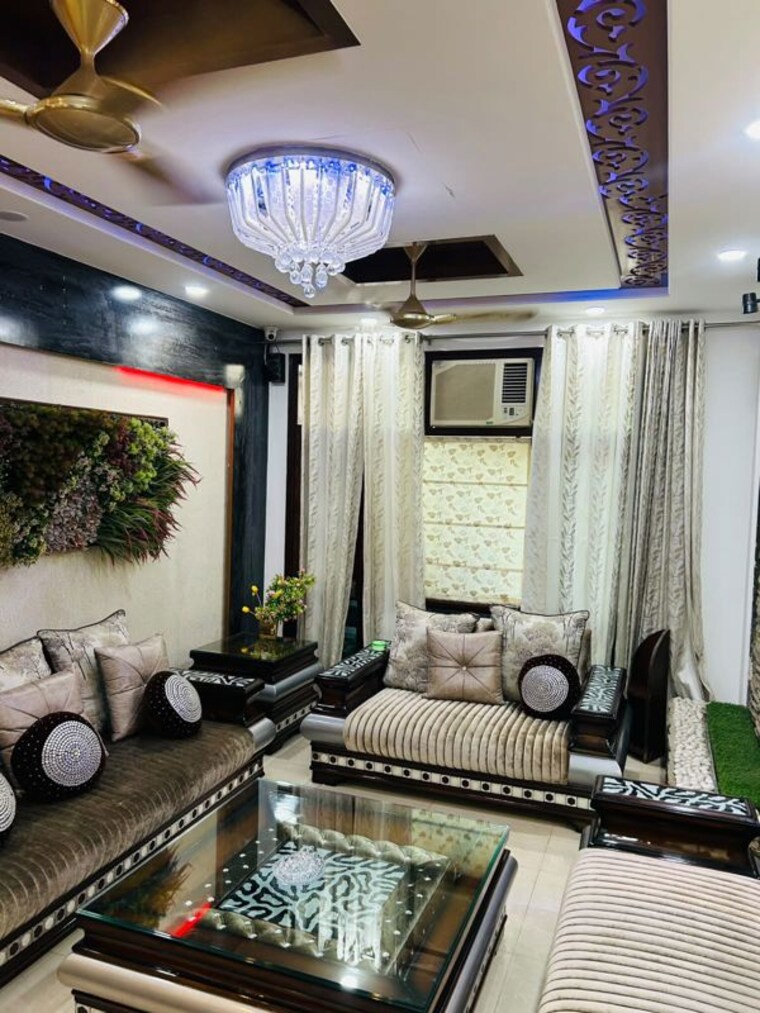 Living Room, somsons-imperial-towers 3 Bedroom 1550 Sq.Ft. Apartment In Dhakoli Zirakpur 10518170
