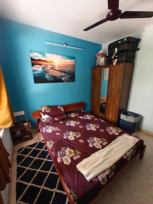 Bedroom in 2 BHK Apartment at Kia Park Apartments, Andheri West – for Rent