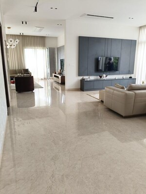 Living Room in 5 BHK Villa at Vaishnaoi Southwoods, Shamshabad – for Sale