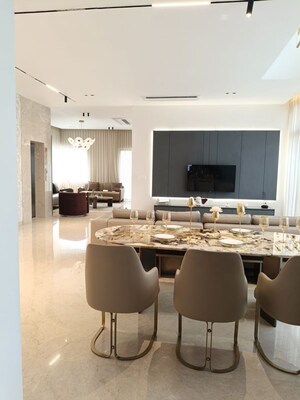 Dining area in 5 BHK Villa at Vaishnaoi Southwoods, Shamshabad – for Sale