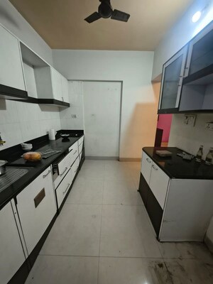 Kitchen in 2 BHK Apartment at Adhiraj Gardens, Kharghar – for Rent