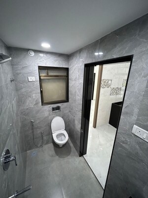 Bathroom in 1 BHK Apartment at Venus Skky City, Dombivli East – for Sale