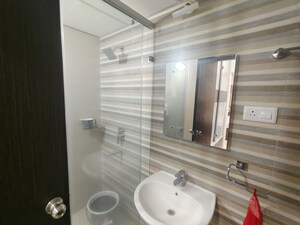 Bathroom in 3 BHK Apartment at Greenmark Mayfair Apartments, Tellapur – for Rent