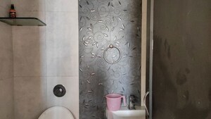 Bathroom in 2 BHK Apartment at BKS Galaxy Orion, Kharghar – for Rent
