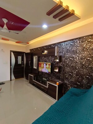 Living Room in 1 BHK Apartment at Aishwaryam Ventures, Pimpri Chinchwad Pcmc – for Rent
