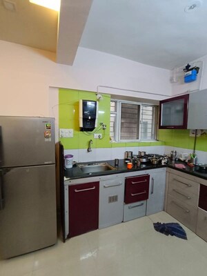 Kitchen in 1 BHK Apartment at Aishwaryam Ventures, Pimpri Chinchwad Pcmc – for Rent