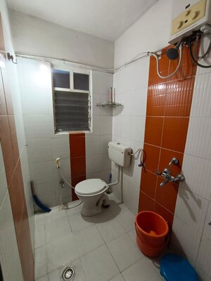 Bathroom in 1 BHK Apartment at Aishwaryam Ventures, Pimpri Chinchwad Pcmc – for Rent
