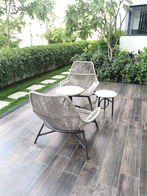 Balcony in 5 BHK Villa at Vaishnaoi Southwoods, Shamshabad – for Sale