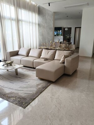 Living Room in 5 BHK Villa at Vaishnaoi Southwoods, Shamshabad – for Sale