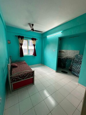 Bedroom in 1 BHK Apartment at Bengal Dcl Sampoorna, Rajarhat – for Rent