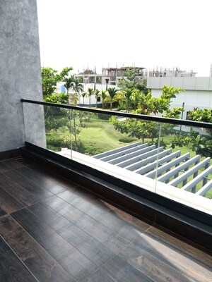 Balcony in 5 BHK Villa at Vaishnaoi Southwoods, Shamshabad – for Sale