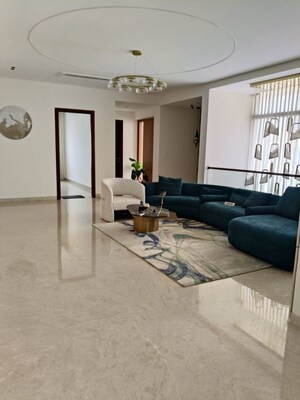 Living Room in 5 BHK Villa at Vaishnaoi Southwoods, Shamshabad – for Sale