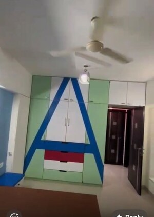 Staircase in 2 BHK Apartment at Nyati Equatorial, Bavdhan – for Rent