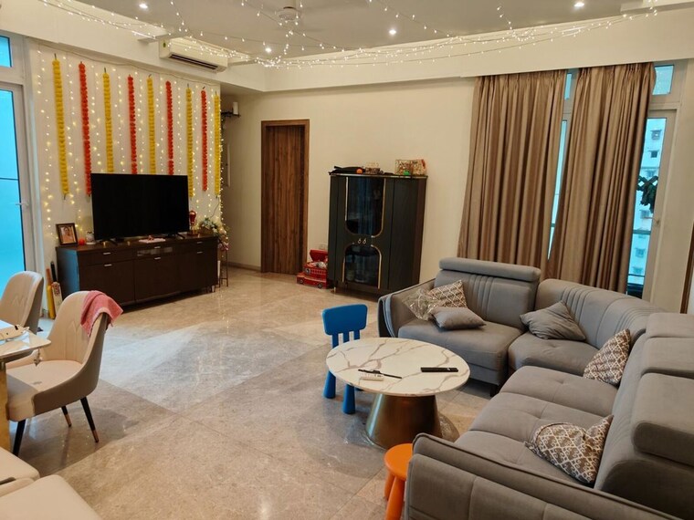 Living Room, enpar-lotus-101-worli-residences 3 Bedroom 1650 Sq.Ft. Apartment In Lower Parel Mumbai 10518338