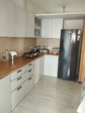 Kitchen in 2 BHK Apartment at Enpar Lotus 101 Worli Residences, Lower Parel – for Rent