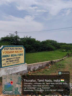  Land – Exterior View View at Thiruninravur - for Sale