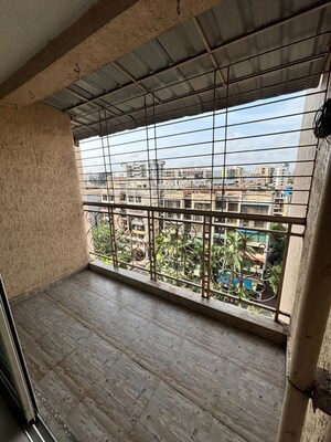 Balcony in 2 BHK Apartment at Steel City Elite, Ulwe – for Rent
