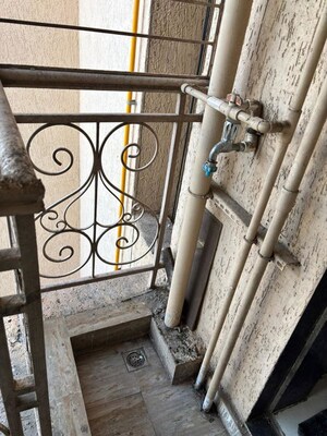 Balcony in 2 BHK Apartment at Steel City Elite, Ulwe – for Rent