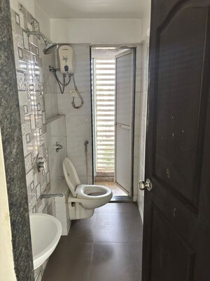 Bathroom in 2 BHK Apartment at Steel City Elite, Ulwe – for Rent