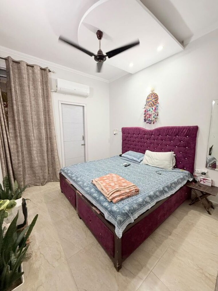 Bedroom, dhakoli 3 Bedroom 900 Sq.Ft. Builder Floor In Dhakoli Zirakpur 10518608