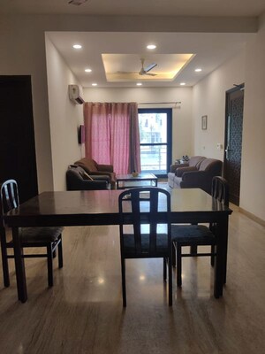 Living Room in 3 BHK Builder Floor at South City 1 – for Rent