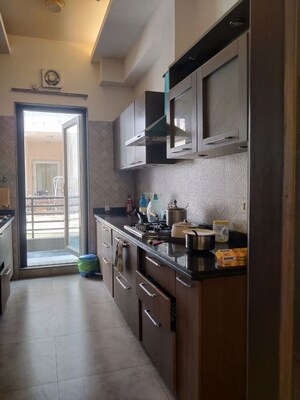Kitchen in 3 BHK Builder Floor at South City 1 – for Rent
