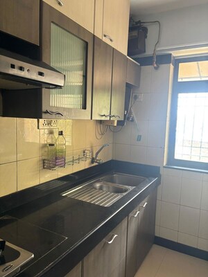 Kitchen in 2 BHK Apartment at K Raheja Vihar, Powai – for Rent