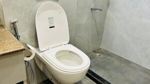 Bathroom in 2 BHK Builder Floor at Sector 43 – for Rent