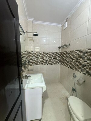 Bathroom in 3 BHK Builder Floor at East Of Kailash – for Rent