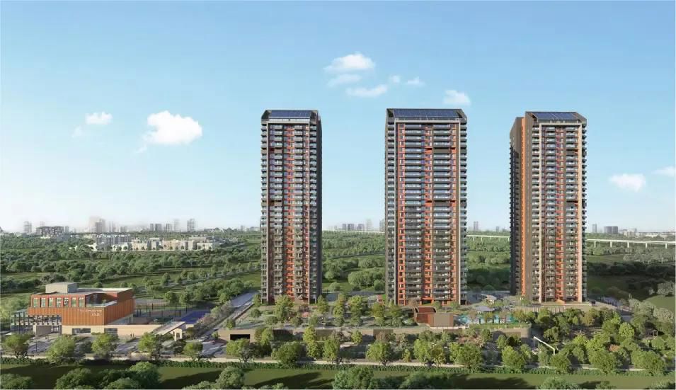 3 BHK 1864 Sq.Ft. Apartment in Puravankara Purva Silver Sky