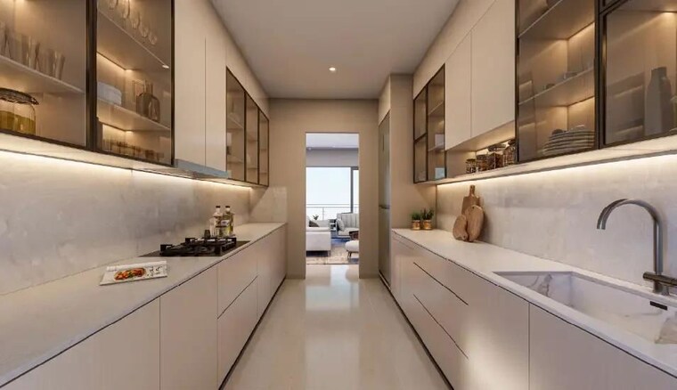 Kitchen, puravankara-purva-silver-sky 3 Bedroom 1864 Sq.Ft. Apartment In Electronic City Phase ii Bangalore 10518639